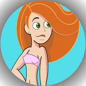 Tortenaufleger Geburtstag Party Tortenbild Fondant - Oblate Kim Possible  P3 - Bild 1 von 1