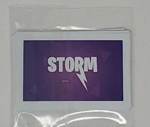 Fortnite Monopoly game replacement pieces - Storm Cards - qty 15 - Picture 1 of 2