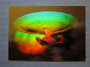 Star Trek: The Next Generation GOLD Enterprise send-away only Hologramm Karte #05H - Bild 1 von 2