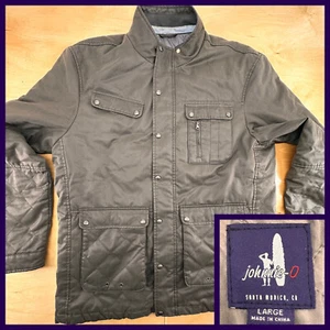 Johnnie-O Men's Norton Quilted Utility Jacket In Pine size Large - Picture 1 of 17