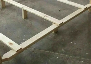 SIDERAIL REPLACEMENTS FOR OUR RUSTIC CEDAR LOG BEDS AND BED FRAME KITS - Picture 1 of 5