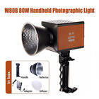 80W Handheld Led Video COB Light Bi-Color 2700K-6500K Outdoor Photography Light