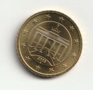 50 Cent Münze Deutschland BRD 2003 A, Münze aus Kursmünzensatz, selten. - Bild 1 von 2