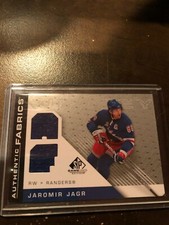 2007-08 SPGU SP Game Used Authentic Fabric Dual Jersey JAROMIR JAGR #AF-JJ BV$$