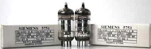 2 x NOS Siemens & Halske 5751 - 12AX7 - ECC83 *SEALED* Vacuum Audio Triode Tubes - Picture 1 of 17