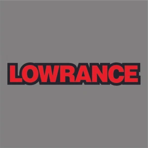 700-138 Red/Black Lowrance Carpet Graphic Decal Sticker for Fishing Bass Boats - Picture 1 of 1
