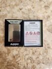 Zippo Brushed Chrome Pipe Lighter With Pipe Lighter Insert,  200PL, New In Box
