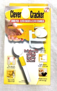 As Seen on TV Combo Pack: Egg Clever Cracker & Egg Clever Scrambler - Picture 1 of 2