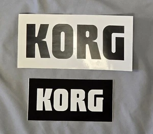 Korg Bumper Stickers set - Picture 1 of 1