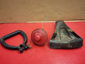 SHINDAIWA F-18 F18 VINTAGE TRIMMER EDGER WEED EATER HANDLE GUARD & HEAD DB - Picture 1 of 8