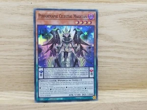 Performapal Celestial Magician LED6-EN045 Super Rare Yu-Gi-Oh Card 1st Edition - Picture 1 of 12