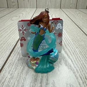 *FLAW*Disney Parks Live Action Ariel Little Mermaid Christmas SketchbookOrnament - Picture 1 of 7