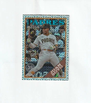 2023 Topps Update - 1988 Topps Chrome Silver Pack Mojo #T88CU-69 Juan Soto - Image 1 of 2