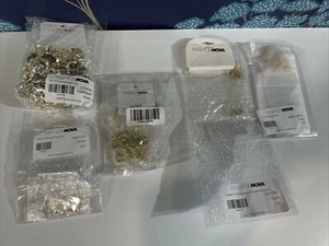 Fashion Nova Jewelry LOT (3 X Necklaces, 1 Anklet, 1 Chain) Gold Silver - Picture 1 of 6