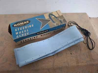 CUBIERTA VOLANTE FIAT 500D FORD LOTUS CORTINA ELITE ELAN BMW ISETTA de 15" NOS Foto 1 de 2