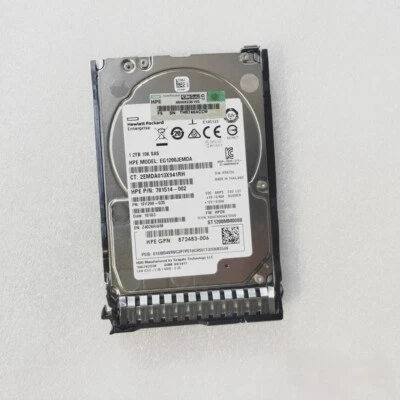 Disco duro HPE 872737-001 872479-B21 1,2 TB SAS 12 G 10 K 2,5 pulgadas Foto 1 de 2
