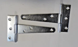 LIGHT DUTY TEE HINGES 100mm Silver - Picture 1 of 1