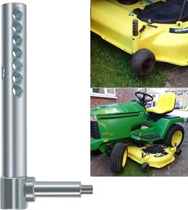 Brazo de rueda de calibre de cubierta de cortacésped AM131289 delantero izquierdo y trasero derecho para John Deere - Imagen 1 de 10