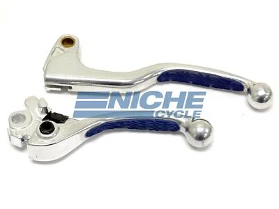 Juego de palancas forjadas Yamaha YZ125/250 YZ250F/450F - freno de agarre antideslizante, embrague Foto 1 de 3