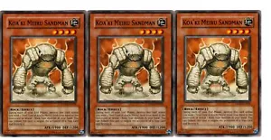 Yugioh - 3X Koa'ki Meiru Sandman - Comune - Illimitato - TSHD-EN028 - Near Mint - Foto 1 di 1