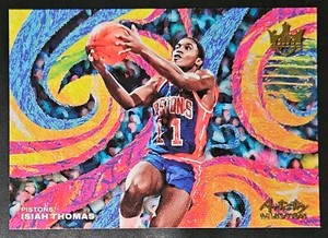 Isiah Thomas 2022-23 Court Kings ARTISTRY IN MOTION Insert Card (no.14)