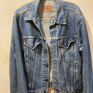 Giacca camionista vintage Levis denim taglia 42 L - Foto 1 di 5