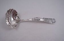 TIFFANY WAVE EDGE STERLING SILVER SCALLOPED SHELL BOWL GRAVY LADLE