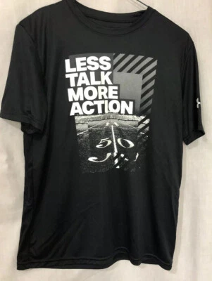 Camiseta Under Armour “Less Talk More Action” - YXL - NUEVA Foto 1 de 4