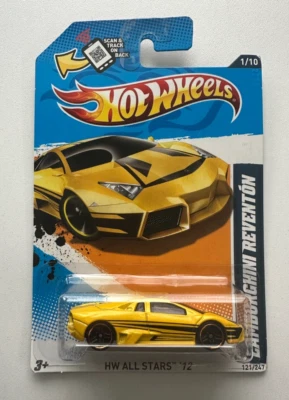 Lamborghini Reventon 2012 Hot Wheels HW All Stars '12 amarillo [1/10] Foto 1 de 2