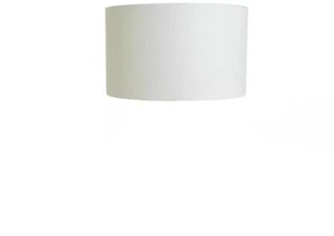 40 cm Habitat Bobble 40cm Cream Fabric Drum Shade PVC USED Shade Only - Picture 1 of 8