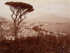 FRATELLI ALINARI (19.Jhd), Küste am Golf von Neapel, um 1880, Albuminpapierabzug