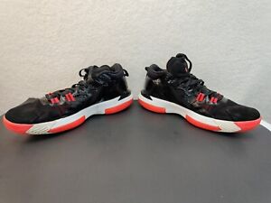 Nike Air Jordan Zion 1 Bloodline DA3130-006 Men's 11 Black  Bright Crimson 3718