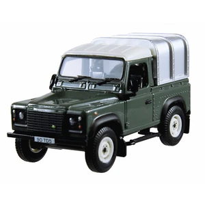 Genuine Land Rover Defender 90 Green with Canopy 1:32 Birthday Gift Idea - Picture 1 of 5