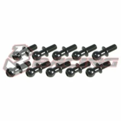 3RACING 3RAC-BS4806 Aluminum 4.8mm Ball Stud L=6 10pcs 1/10 RC TAMIYA Car - Image 1 of 4