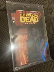 The Walking Dead Deluxe #22 Cover B 2021 Image NM Cover Misprint About 1/4in Sou