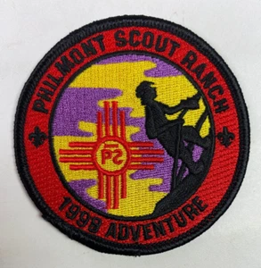 1998 Adventure Philmont Scout Ranch Boy Scouts Of America BSA Patch G4 - Picture 1 of 2