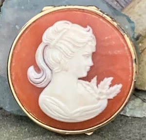 Estee Lauder 1994 Cameo Compatto Gioventù Rugiada Corallo Sfondo Compatto - Foto 1 di 3