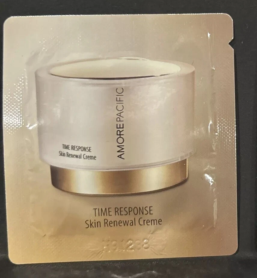 (LOTE DE 2) AMOREPACIFIC Time Response Crema Renovadora de Ojos Paquetes de Muestra Foto 1 de 2