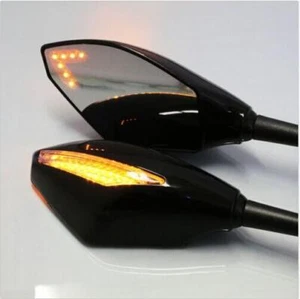 LED Turn Signal Mirrors Ducati 749 999 1098 1198 S R UK - Picture 1 of 5