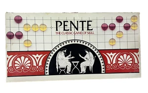 Parker Brothers Pente The Classic Game Of Skill 0052 VIntage Strategy Game - Imagen 1 de 4