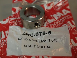 Collares de eje Climax CRC-075-S 3/4 ID T-316 SS - Imagen 1 de 1