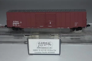 Carro de carga doble puerta Atlas 36802 Canadian Pacific 60' escala N 205092 C51636 - Imagen 1 de 2