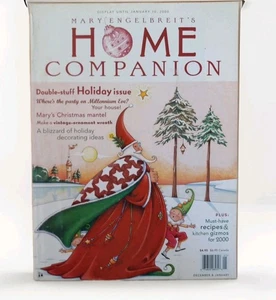 Mary Engelbreit Home Companion Christmas Holiday Issue Wreath Mantel Decorating - Picture 1 of 7