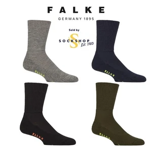 Men's and Women's 1 Pair Walkie Light Cushioned Virgin Wool Walking Socks- Falke - Picture 1 of 8