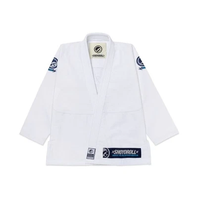 Kimono Shoyoroll Safire Competitor Blanco BJJ Gi 450 GSM Jiu-Jitsu**con bolsa** Foto 1 de 4