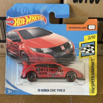 HOT WHEELS '16 Honda Civic Type R - Mainline - Immagine 1 di 4