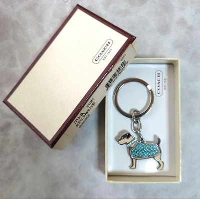 Llavero Coach Vintage Perro Beagle Dije con Caja - Raro Coleccionable Foto 1 de 4