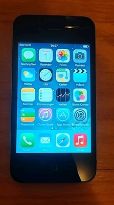 Apple iPhone 4S Schwarz - Bild 1 von 4