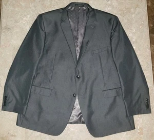 Perry Ellis Portfolio Herren Anthrazit Grau Anzug Sakko 52R Slim Fit Blazer Sport - Bild 1 von 19