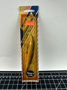 Vintage Bagley Bang-O-Lure Angelköder 4" CP4 Kupfer Pfeffer auf weiß versiegelt neu - Bild 1 von 7